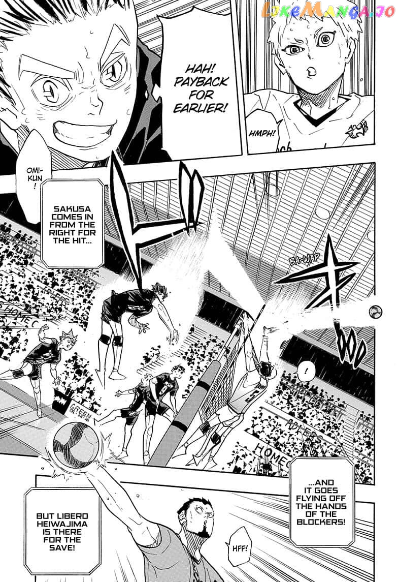 Haikyuu!!, Chapter 383 image 08
